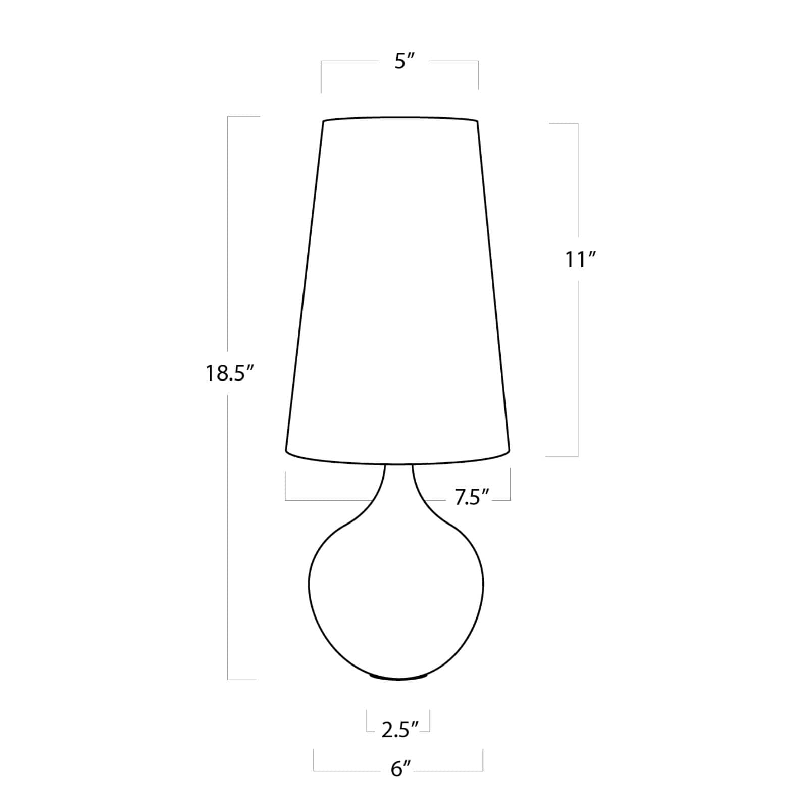 Airel Table Lamp - Decor - Tipplergoods