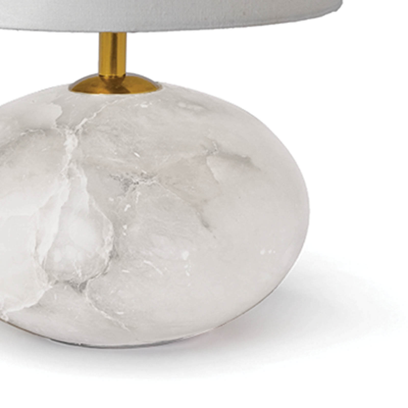 Alabaster Mini Orb Lamp - Decor - Tipplergoods