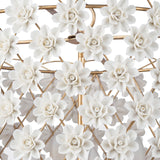 Alice Porcelain Flower Chandelier - Decor - Tipplergoods