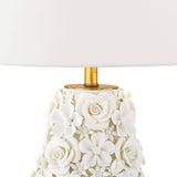Alice Porcelain Flower Table Lamp - Decor - Tipplergoods