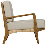Allister Chair, Teak and Rattan - Furniture - Tipplergoods