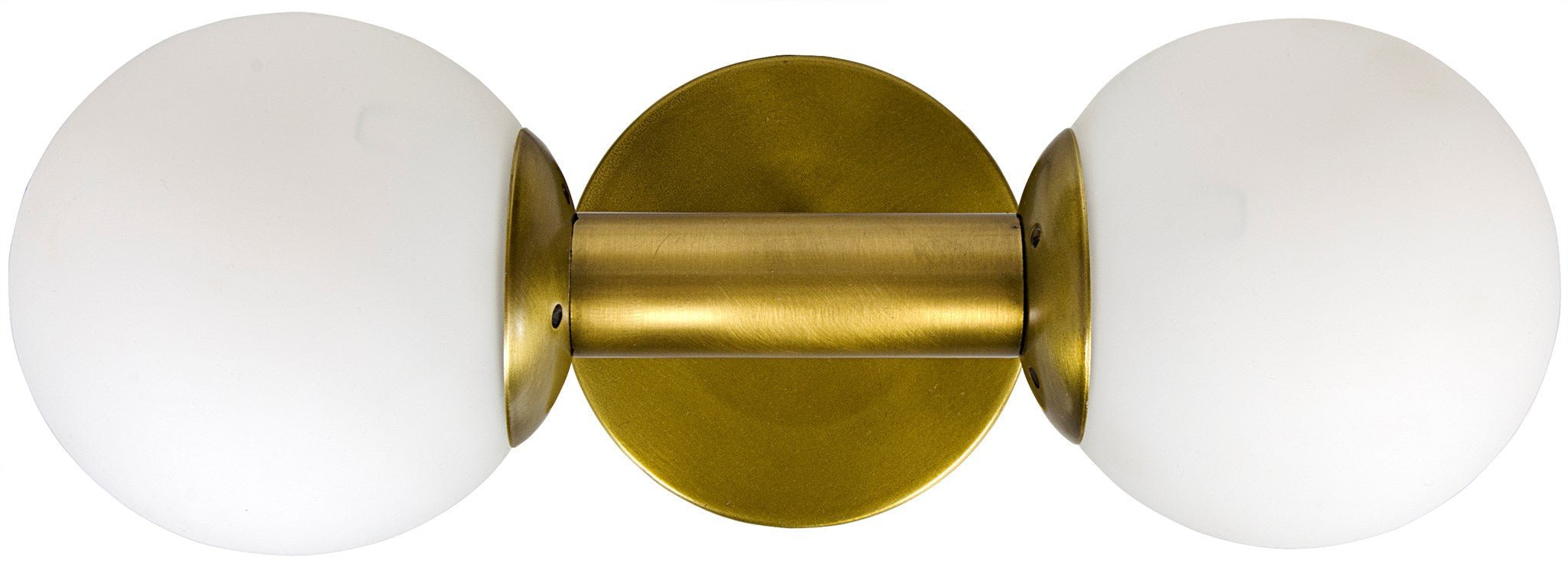 Antiope Sconce, Antique Brass, Metal and Glass - Decor - Tipplergoods