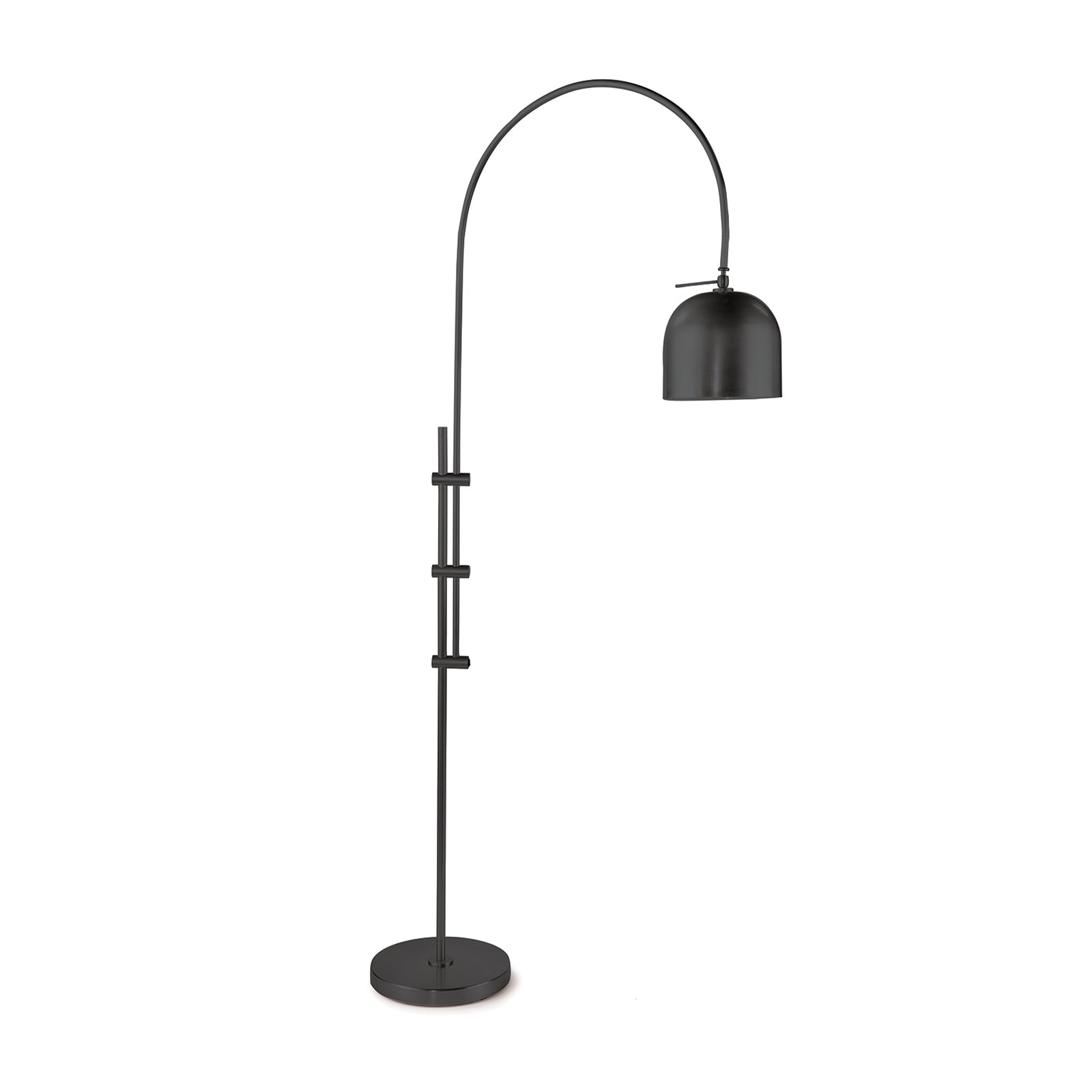 Arc Floor Lamp with Metal Shade - Decor - Tipplergoods