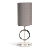 Art Deco Circle Lamp Single - Silver - - Decor - Tipplergoods