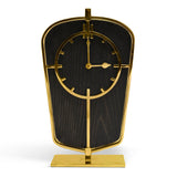 Art Deco Desk Clock - Gold - - Decor - Tipplergoods
