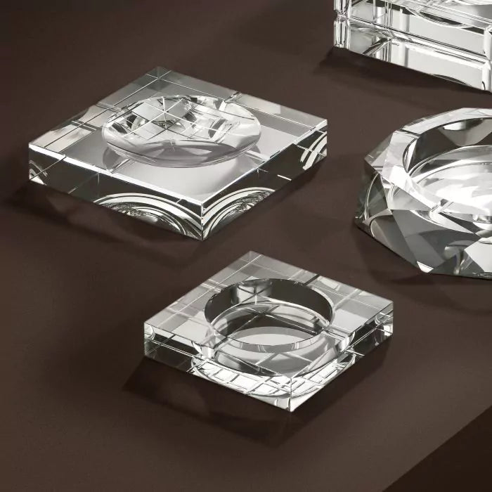 Ashtray Ledbury crystal glass - Barware - Tipplergoods