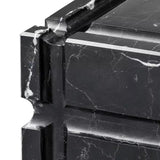 Ashtray Nestor - Black marble - - Barware - Tipplergoods