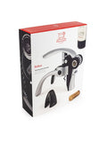 Baltaz Lever-style corkscrew with foil-cutter black-coloured, 5.5 in. - Barware - Tipplergoods