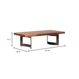Bent Cocktail Table Smoked - Furniture - Tipplergoods