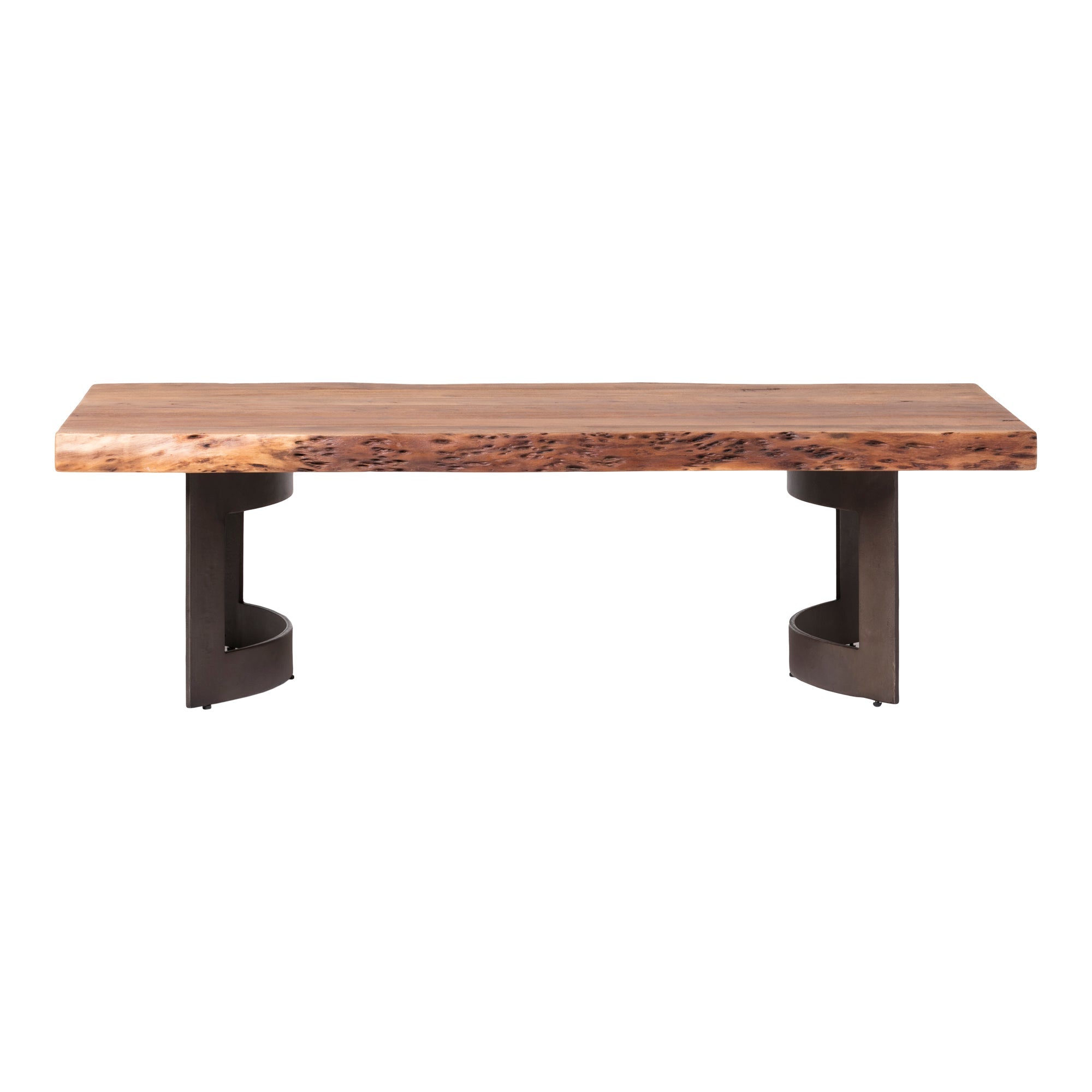 Bent Cocktail Table Smoked - Furniture - Tipplergoods