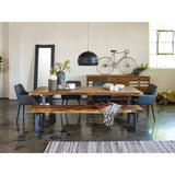 Bent Dining Table Large Smoked - Furniture - Tipplergoods