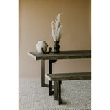 Bent Dining Table Small - Grey - - Furniture - Tipplergoods