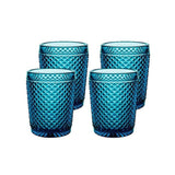 Bicos - Set Of 4 Old Fashion - Blue - - Barware - Tipplergoods