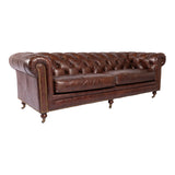 Birmingham Sofa - Brown - - Furniture - Tipplergoods