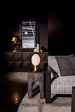 Blau Table Lamp, Brass with Black Metal Detail - Decor - Tipplergoods