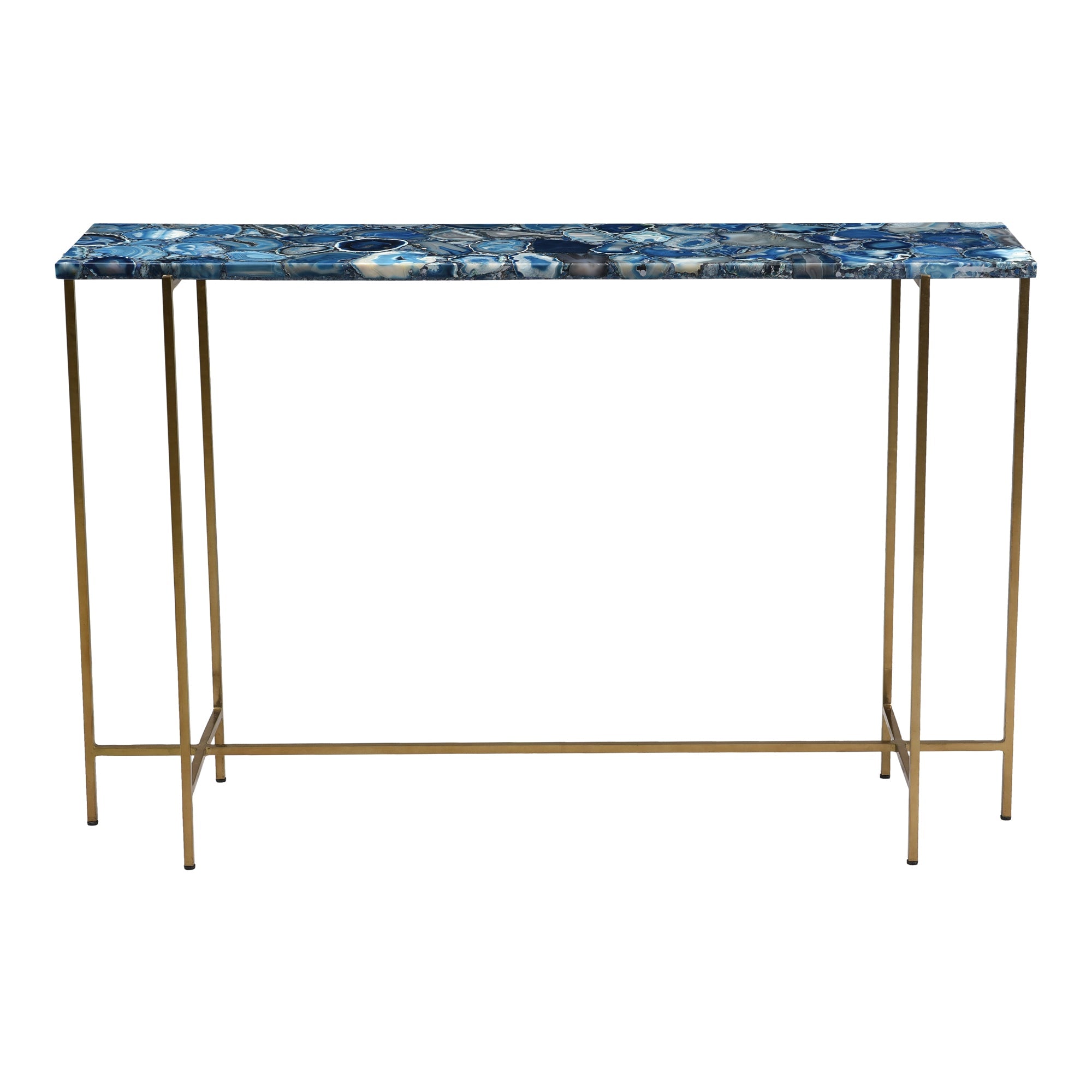 Blue Agate Console Table - Furniture - Tipplergoods