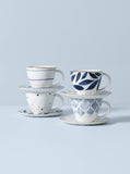 Blue Bay Espresso Cups & Saucers Set of 4 - Barware - Tipplergoods