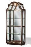Bolero Display Cabinet w/ Deco Silver Trim