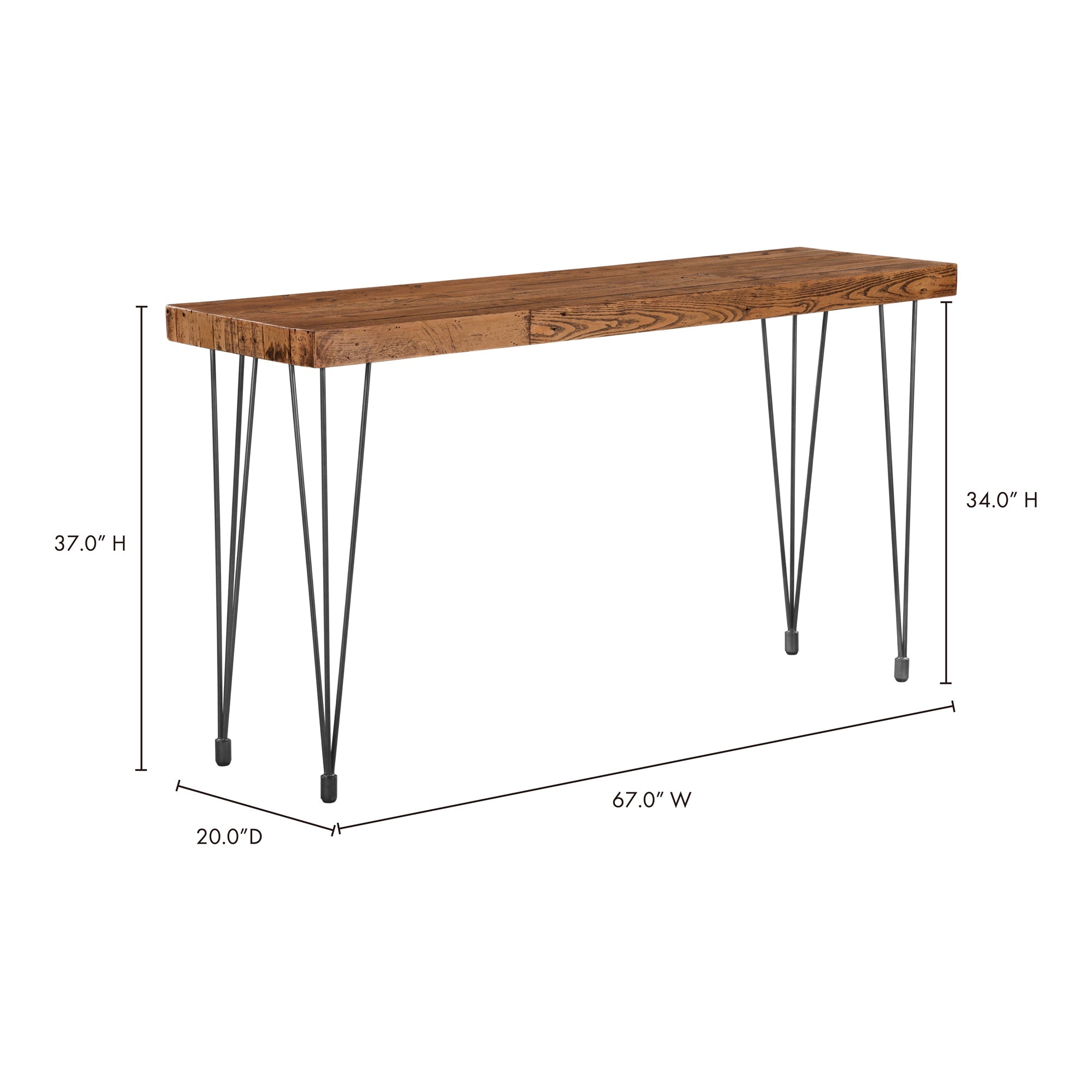 Boneta Console Table Natural - Furniture - Tipplergoods