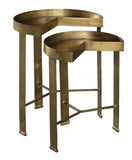 Brass Nest Of Tables - Furniture - Tipplergoods