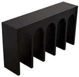 Bridge Console - Hand Rubbed Black - - Furniture - Tipplergoods