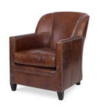 Bronson Chair in Pitt Chestnut Leather