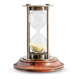 Bronzed 30 minute Hourglass - Decor - Tipplergoods