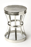 Broussard Industrial Chic End Table - Furniture - Tipplergoods