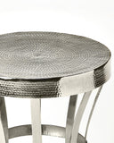 Broussard Industrial Chic End Table - Furniture - Tipplergoods