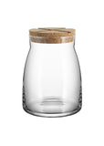 Bruk Jar with Cork Large - Clear - - Barware - Tipplergoods