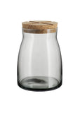 Bruk Jar with Cork Large - Grey - - Barware - Tipplergoods