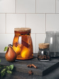 Bruk Jar with Cork Large - Amber - - Barware - Tipplergoods