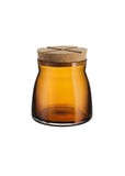 Bruk Jar with Cork Medium - amber - - Barware - Tipplergoods