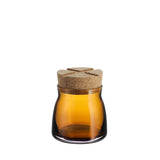 Bruk Jar with Cork Small - Amber - Tipplergoods