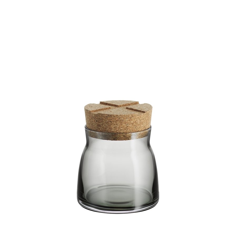 Bruk Jar with Cork Small - Grey - Tipplergoods