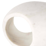 Bruno Marble Sculpture Small - White - - Decor - Tipplergoods