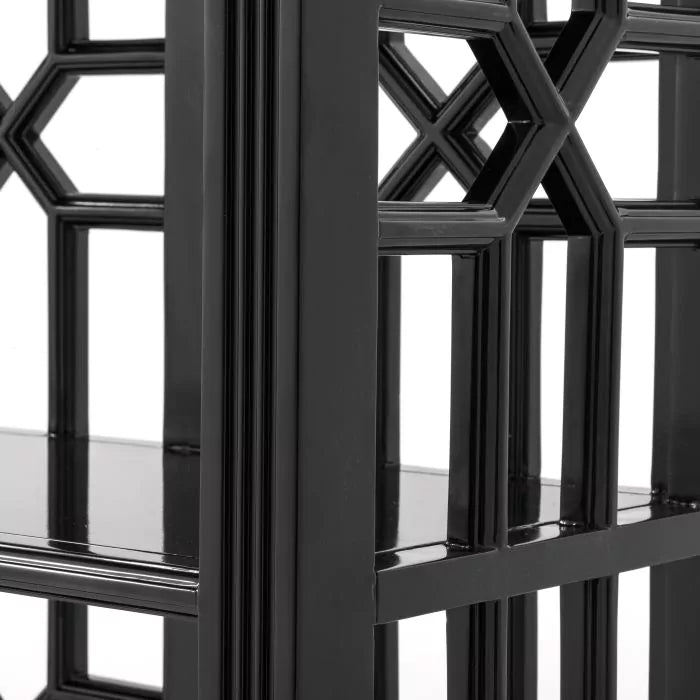 Cabinet Colliers piano black finish - Furniture - Tipplergoods