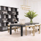 Cabinet Garcia charcoal grey oak veneer - Furniture - Tipplergoods