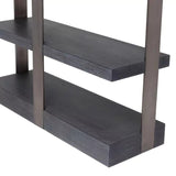 Cabinet Geo charcoal - Charcoal grey crown oak veneer | medium bronze finish - - Furniture - Tipplergoods