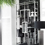 Cabinet Lagonda - Polished stainless steel | smoke glass - - Furniture - Tipplergoods