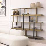 Cabinet Mercure brushed brass finish - Furniture - Tipplergoods