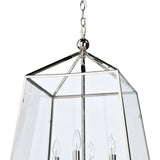 Cachet Lantern - Polished Nickel - - Outdoor Furniture - Tipplergoods