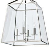 Cachet Lantern - Polished Nickel - - Outdoor Furniture - Tipplergoods