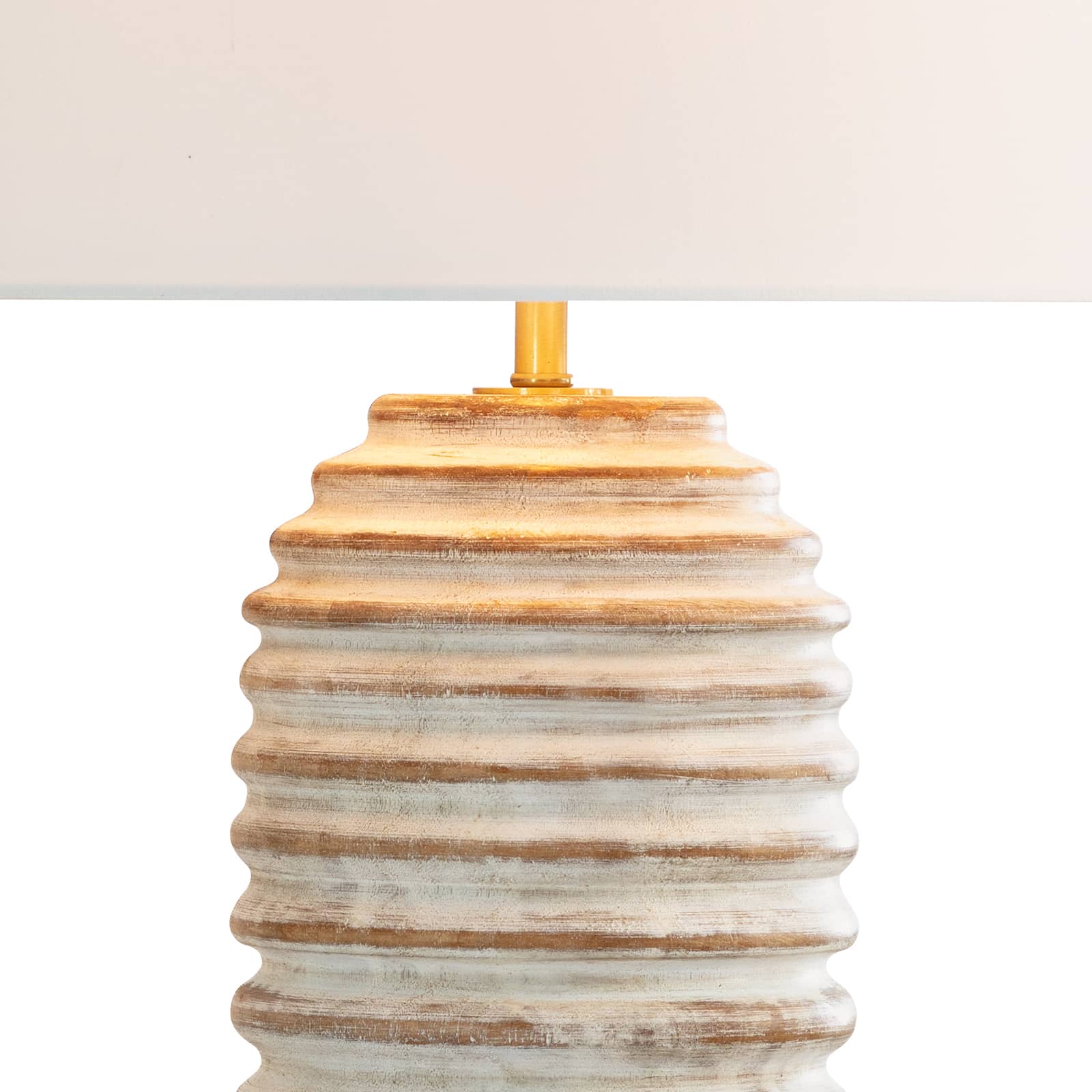 Carmel Wood Table Lamp - Decor - Tipplergoods