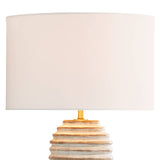 Carmel Wood Table Lamp - Decor - Tipplergoods