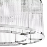 Ceiling Lamp Bernardi - Nickel finish | clear glass - - Decor - Tipplergoods