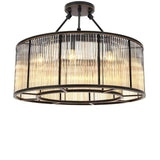 Ceiling Lamp Bernardi - Bronze highlight finish | vintage glass - - Decor - Tipplergoods