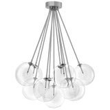 Ceiling Lamp Molecule - Nickel finish | clear glass - - Decor - Tipplergoods