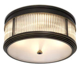 Ceiling Lamp Rousseau - Bronze highlight finish | clear glass | frosted glass - - Decor - Tipplergoods