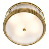 Ceiling Lamp Rousseau - Antique brass finish | clear glass | frosted glass - - Decor - Tipplergoods